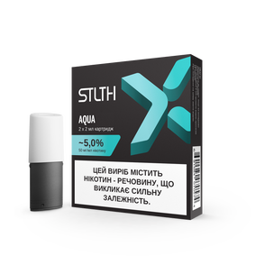Упаковка картриджів STLTH X - Aqua X