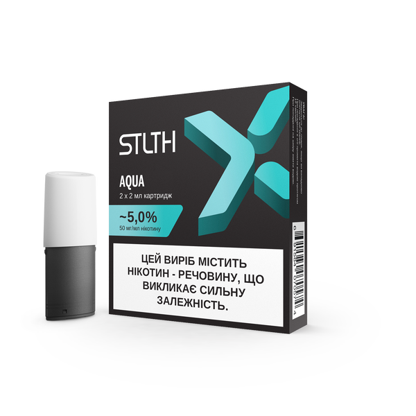 Упаковка картриджів STLTH X - Aqua X