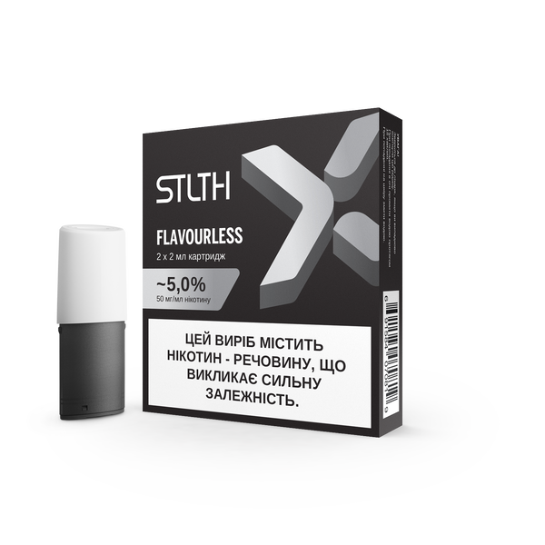 Упаковка картриджів STLTH X - Flavourless X