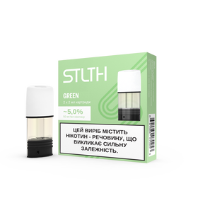 Упаковка картриджів STLTH - Green