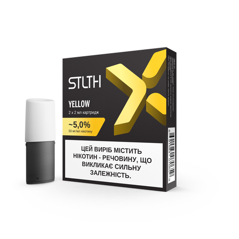 Упаковка картриджів STLTH X - Yellow X